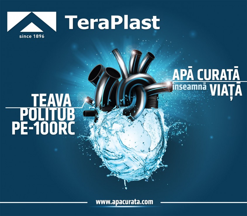  TeraPlast lansează campania de conștientizare <i>Apă curată înseamnă viață</i>