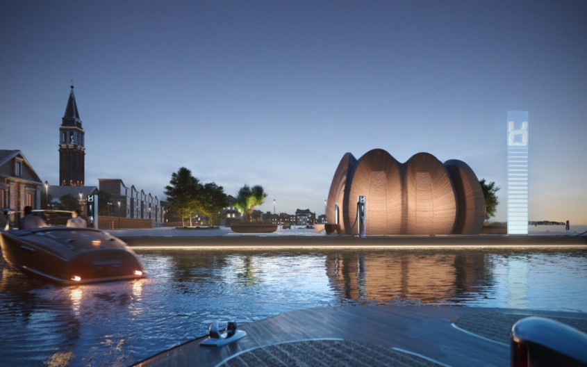 ”Prima infrastructură de alimentare cu hidrogen verde din lume” Cum arată stațiile proiectate de Zaha Hadid