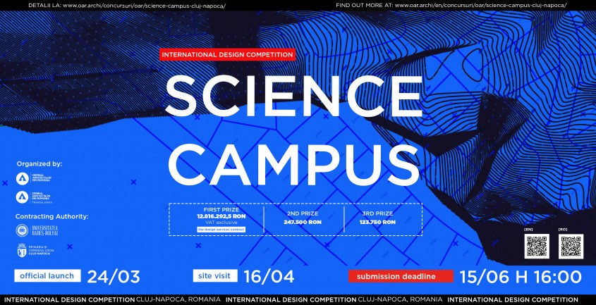 Concurs internațional de soluții: ”Science Campus Cluj-Napoca”