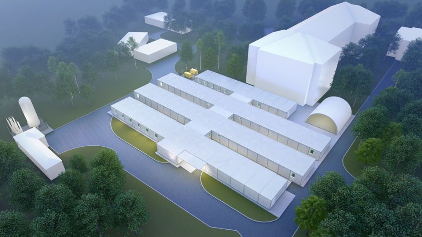 Asociaţia Dăruieşte Viaţa construieşte un spital modular pentru bolnavii de COVID-19