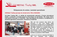 CM Metal Trading aproape de clientii sai la TIB si INDAGRA