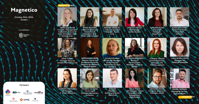 Proiectul „Magnetico” ajunge din nou la Oradea Talent Acquisition Employer Branding și Employee Experience – subiectele