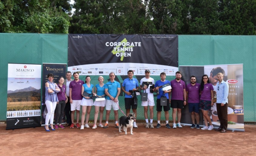 Corporate Tennis Open 4: Weekend of the winners