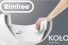 Inovatie in design de la KOLO - vasul WC Rimfree