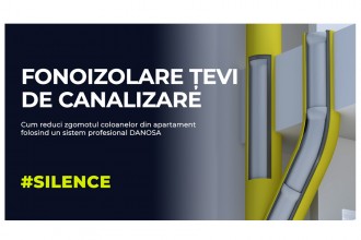Cum reduci zgomotul țevilor și al coloanelor de canalizare din apartament