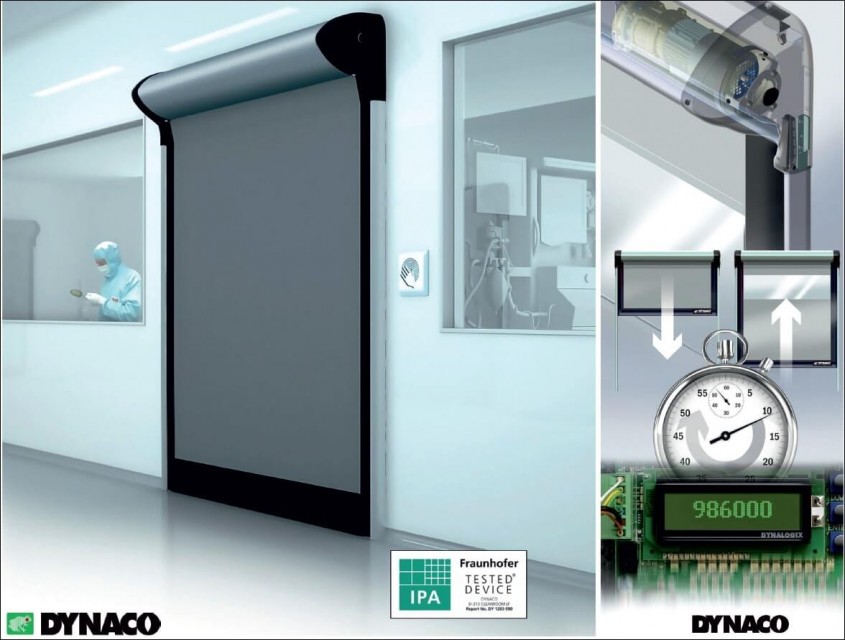 Uşa rapidă Dynaco D-313 Cleanroom cu "return of investment" rapid