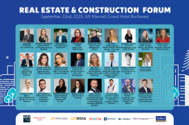Experți din industria imobiliară explorează transformările pieței românești la cea de-a XXI-a ediție a „Real Estate