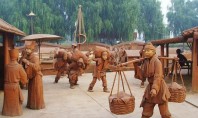 Un sat intreg realizat din ceramica! In China a fost creat un parc cultural realizat in