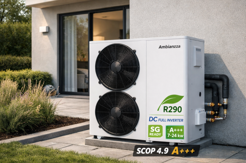 Pompa de căldură aer-apă: Tehnologia care redefinește eficiența locuinței tale