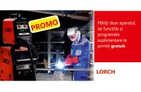 Promotie la echipamentele pentru sudare semi-automata Lorch MicorMIG Heavy-Duty!