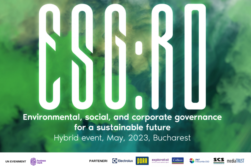 Prima ediție a conferinței ESG:ro: Cum ne ajută indicatorii ESG să asigurăm stabilitatea organizației 