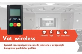 Ce beneficii aduce într-un consiliu un sistem de votare electronic wireless?