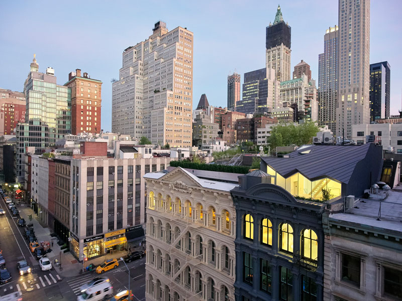 Apartamente moderne într-o veche clădire din New York