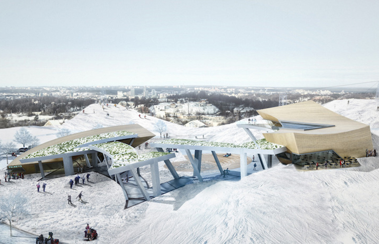 Daniel Libeskind propune un centru de agrement in Lituania