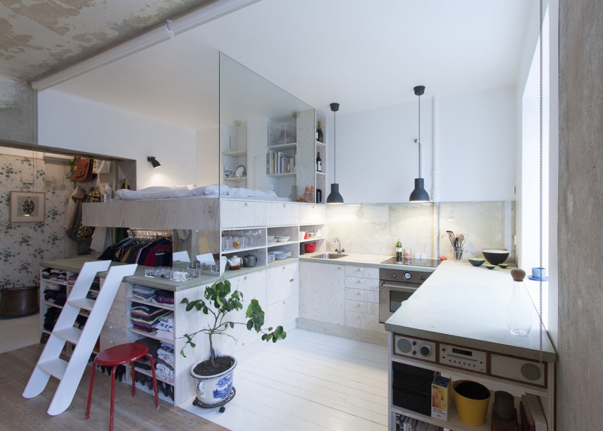 Soluții de depozitare pentru spații mici, propuse de un arhitect