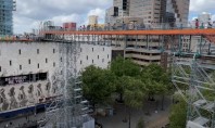 O instalaţie spectaculoasă deasupra oraşului Rotterdam Rooftop Walk este o structură concepută de arhitecţii olandezi de