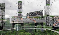 Oraşul post-pandemic al viitorului ar putea fi construit deasupra naturii Conceptul firmei malaeziene opune expansiunii urbane