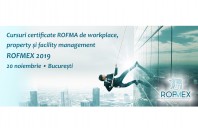 Cursuri certificate ROFMA de workplace, property și facility management - 20 noiembrie 2019, București