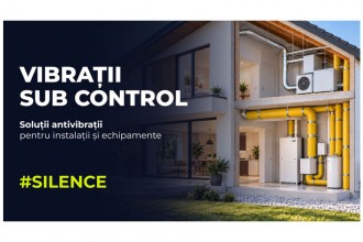 Cum reduci vibrațiile produse de instalații și echipamente?