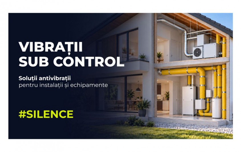 Cum reduci vibrațiile produse de instalații și echipamente?