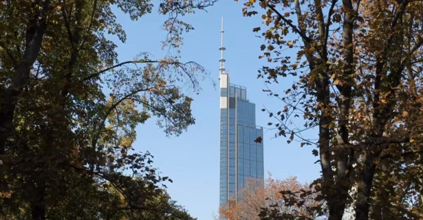 A fost finalizată cea mai înaltă clădire din Uniunea Europeană