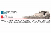 Peisaje nelimitate în cadrul Conferinței IFLA Europe 2017 - 1 iunie 2017, București