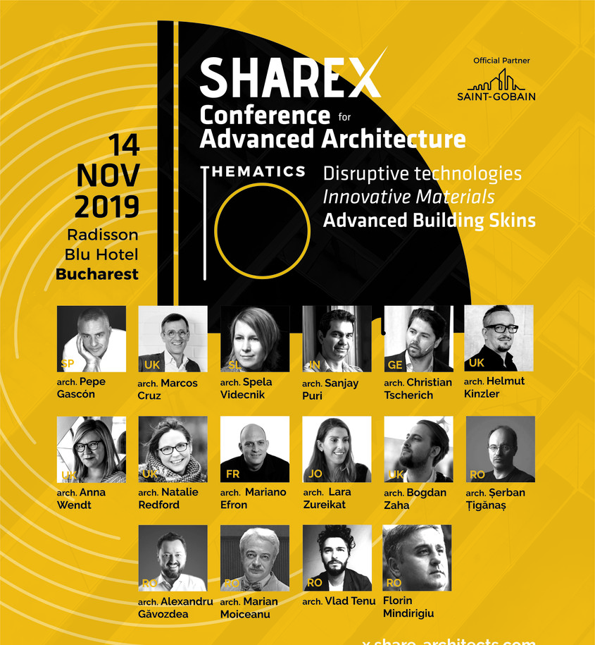 SHARE X, Conference for Advanced Architecture, anunță tabloul principal al speakerilor 