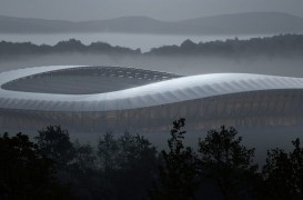 Primul stadion din lume construit din lemn 