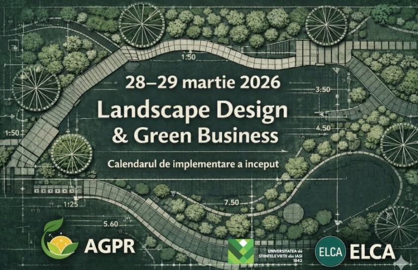 AGPR Conference 2026 aduce la Iași specialiști europeni &icirc;n design peisagistic și infrastructură verde