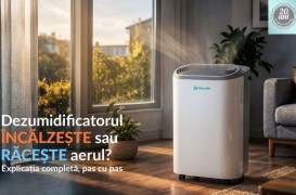 Dezumidificatorul &icirc;ncălzește sau răcește aerul? Tot ce trebuie să știi despre temperatura din cameră
