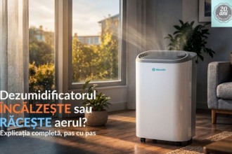 Dezumidificatorul &icirc;ncălzește sau răcește aerul? Tot ce trebuie să știi despre temperatura din cameră