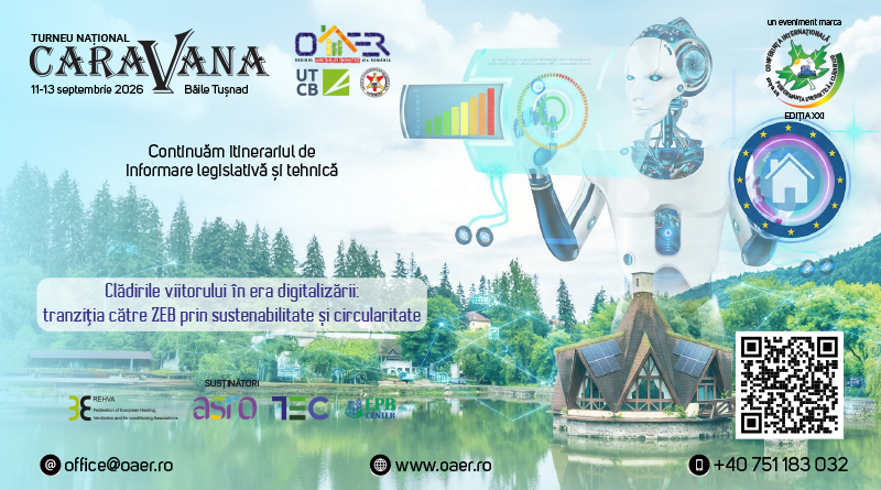 RCEPB & Caravana OAER UTCB AIIR 2026 - Anul XVIII Ediția XXI | 11-13 septembrie 2026