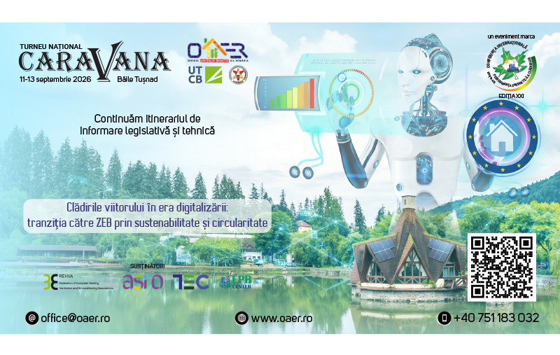 RCEPB & Caravana OAER UTCB AIIR 2026 &ndash; Anul XVIII Ediția XXI | 11-13 septembrie 2026