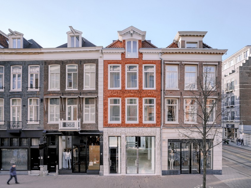 Tehnologie de ultimă generație și tradiție: O fațadă expresivă imprimată 3D în Amsterdam