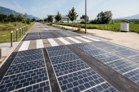 Ce s-a întâmplat cu drumul cu panouri solare inaugurat în Franța acum trei ani