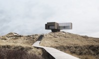 O casă ca desprinsă dintr-un film de Polanski construită pe coasta Mării Nordului Proiectata de studioul