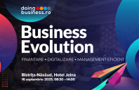 Roadshow-ul de conferințe Business Evolution ajunge pentru prima dată la Bistrița-Năsăud pe 16 septembrie
