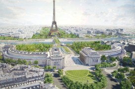 Cea mai mare grădină din Paris este amenajată în jurul Turnului Eiffel