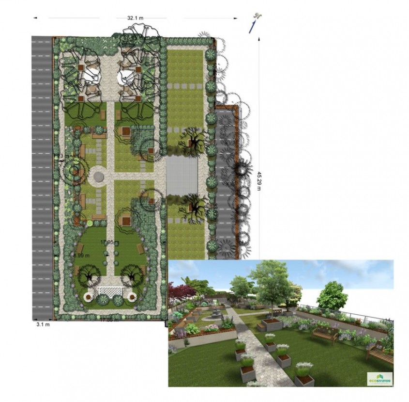 Armonia între spațiul construit și natură