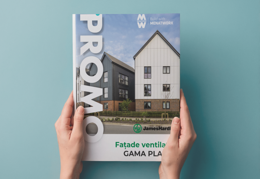 Catalog oferte: Fațade cu aspect de lemn James Hardie by Menatwork