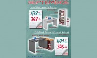 Promotia lunii septembrie la mobilier pentru birou Cititi mai multe despre promotia lunii septembrie la mobilier