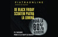 De Black Friday PIATRAONLINE pregăteşte discounturi de până la 80% la peste 100 de tone de