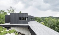 Casa in Quebec construita din materiale reciclate este 100% autonoma