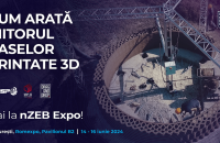 Premieră în România Cea mai mare imprimantă 3D va printa în timp real o structură de