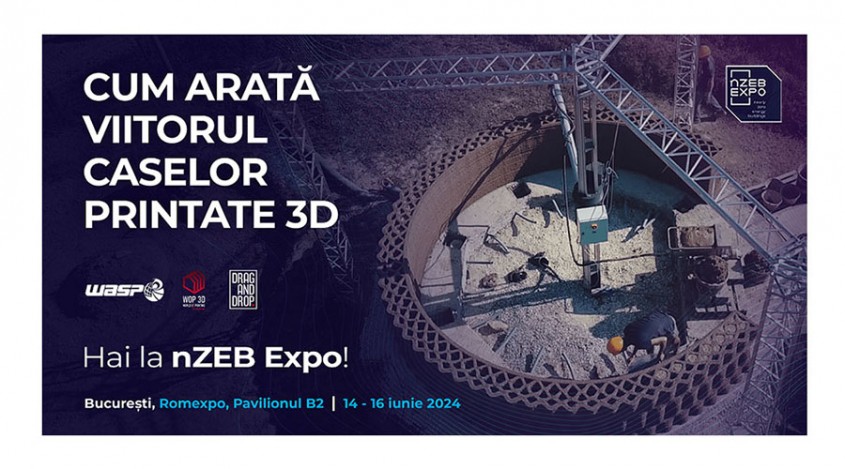 Premieră în România Cea mai mare imprimantă 3D va printa în timp real o structură de