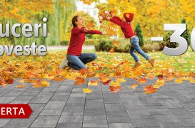 Profită de 30% reducere la cele mai populare produse Petra Pavaje!