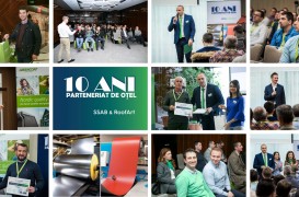RoofArt România și SSAB au marcat Parteneriatul de Oțel. Retrospectiva unui deceniu de colaborare
