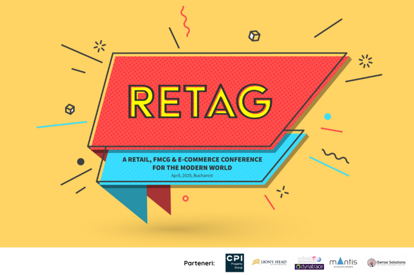 reTAG 2025: Pe 4 aprilie discutăm, la București, despre tendințele din retail, FMCG și e-commerce