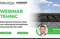 Webinar Inoveco & Huesker: Cum controlăm fisurile reflexive în asfalt