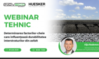 Webinar Inoveco & Huesker: Cum controlăm fisurile reflexive în asfalt 